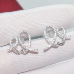 1 Pair Classic Style Geometric Inlay Sterling Silver Artificial Gemstones Ear Studs -Cheap Jewelry Store 1661577466038325248 1