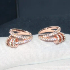 1 Piece Classic Style Solid Color Inlay Sterling Silver Artificial Gemstones Earrings 12 1 Piece Classic Style Solid Color Inlay Sterling Silver Artificial Gemstones Earrings -Cheap Jewelry Store 1661577752677060608