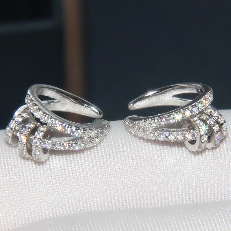 1 Piece Classic Style Solid Color Inlay Sterling Silver Artificial Gemstones Earrings 3 1 Piece Classic Style Solid Color Inlay Sterling Silver Artificial Gemstones Earrings