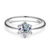 Simple Style Geometric Sterling Silver Moissanite Rings In Bulk -Cheap Jewelry Store 1661584657365471232