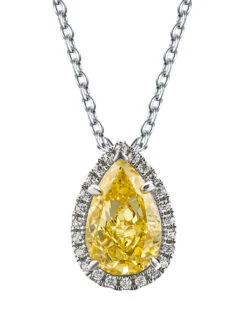 Luxurious Wedding Shiny Water Droplets Sterling Silver Plating Inlay High Carbon Diamond White Gold Plated Pendant Necklace 9 Luxurious Wedding Shiny Water Droplets Sterling Silver Plating Inlay High Carbon Diamond White Gold Plated Pendant Necklace -Cheap Jewelry Store 1661650341038526464