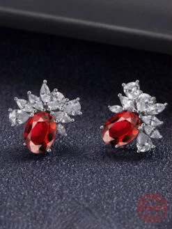 1 Pair Luxurious Queen Shiny Petal Plating Inlay Sterling Silver High Carbon Diamond White Gold Plated Ear Studs 18 1 Pair Luxurious Queen Shiny Petal Plating Inlay Sterling Silver High Carbon Diamond White Gold Plated Ear Studs -Cheap Jewelry Store 1661657456591376384
