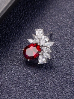 1 Pair Luxurious Queen Shiny Petal Plating Inlay Sterling Silver High Carbon Diamond White Gold Plated Ear Studs 16 1 Pair Luxurious Queen Shiny Petal Plating Inlay Sterling Silver High Carbon Diamond White Gold Plated Ear Studs -Cheap Jewelry Store 1661657458428481536