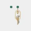 1 Pair Artistic Parrot Plating Inlay Alloy Artificial Gemstones Drop Earrings -Cheap Jewelry Store 1664079408652226560