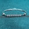 Classic Style Solid Color Sterling Silver Moissanite Bracelets In Bulk -Cheap Jewelry Store 1664091346014703616