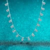 Lady Solid Color Sterling Silver Moissanite Necklace In Bulk -Cheap Jewelry Store 1664091579821985792