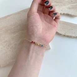 Modern Style Solid Color Sterling Silver Plating Inlay Zircon Bracelets -Cheap Jewelry Store 1664550460192854016