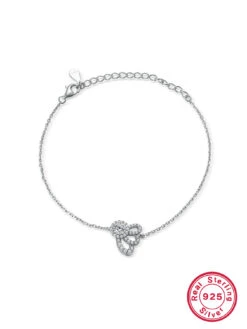 Elegant Luxurious Flower Sterling Silver Plating Inlay Zircon White Gold Plated Bracelets 10 Elegant Luxurious Flower Sterling Silver Plating Inlay Zircon White Gold Plated Bracelets -Cheap Jewelry Store 1664910794246197248 1