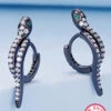 1 Pair Elegant Snake Inlay Sterling Silver Zircon Earrings 2 1 Pair Elegant Snake Inlay Sterling Silver Zircon Earrings -Cheap Jewelry Store 1665621366449246208