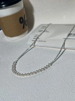 IG Style Geometric Sterling Silver Plating Necklace -Cheap Jewelry Store 1666683668179062784