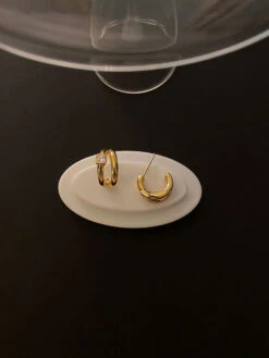 1 Pair IG Style Korean Style Geometric Plating Inlay Sterling Silver Zircon Ear Studs -Cheap Jewelry Store 1666688435802476544 1