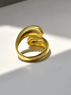 Simple Style Geometric Sterling Silver Plating Open Rings -Cheap Jewelry Store 1666688646767579136