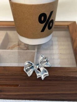 1 Piece IG Style Sweet Bow Knot Plating Sterling Silver Ear Studs -Cheap Jewelry Store 1666688741902782464