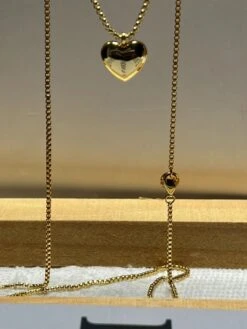 Commute Heart Shape Sterling Silver Plating Gold Plated Pendant Necklace -Cheap Jewelry Store 1666688841513308160