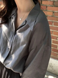 IG Style Basic Heart Shape Sterling Silver Plating Pendant Necklace -Cheap Jewelry Store 1666689011449729024