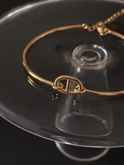 IG Style Simple Style Solid Color Sterling Silver Plating Hollow Out Bracelets -Cheap Jewelry Store 1666689105137897472