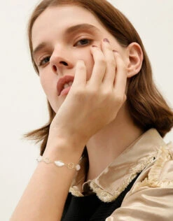 Elegant Irregular Freshwater Pearl Sterling Silver Plating Bracelets -Cheap Jewelry Store 1666689337116463104