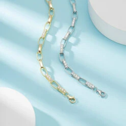 Artistic Solid Color Sterling Silver Plating Inlay Zircon Necklace -Cheap Jewelry Store 1666689353457471488