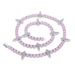 Hip-Hop Rhombus Copper Inlay Zircon Necklace -Cheap Jewelry Store 1666973811720982528 1