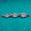 Lady Crown Sterling Silver GRA Plating Inlay Moissanite Rings -Cheap Jewelry Store 1668436492386701312