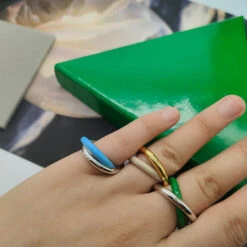 Lady Geometric Copper Plating Rings -Cheap Jewelry Store 1669148757285015552