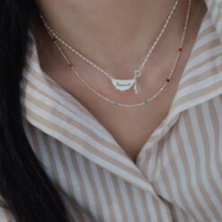 Modern Style Geometric Sterling Silver Polishing Pendant Necklace -Cheap Jewelry Store 1669148945747677184