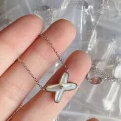 Simple Style Letter Sterling Silver Pendant Necklace 10 Simple Style Letter Sterling Silver Pendant Necklace -Cheap Jewelry Store 1669149291119251456