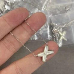 Simple Style Letter Sterling Silver Pendant Necklace 9 Simple Style Letter Sterling Silver Pendant Necklace -Cheap Jewelry Store 1669149306243911680