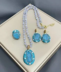 Retro Oval Copper Plating Inlay Natural Stone Pearl Rings Earrings Necklace 13 Retro Oval Copper Plating Inlay Natural Stone Pearl Rings Earrings Necklace -Cheap Jewelry Store 1669239408559263744 1