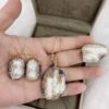 Baroque Style Irregular Copper Plating Inlay Freshwater Pearl Rings Earrings Necklace -Cheap Jewelry Store 1669239467510206464