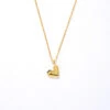 Cute Heart Shape Sterling Silver 18K Gold Plated Pendant Necklace In Bulk -Cheap Jewelry Store 1669941341133606912