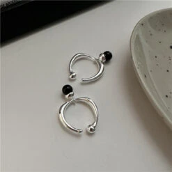 Classic Style Solid Color Sterling Silver Zircon Rings In Bulk -Cheap Jewelry Store 1670963442430906368