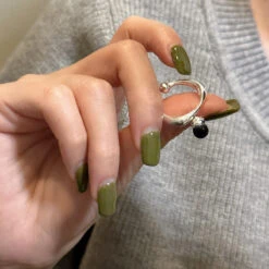 Classic Style Solid Color Sterling Silver Zircon Rings In Bulk -Cheap Jewelry Store 1670963447078195200 1