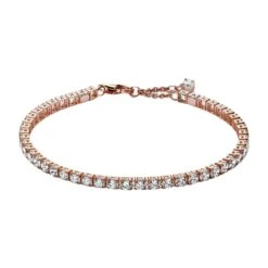 Simple Style Shiny Round Sterling Silver Zircon Tennis Bracelet In Bulk -Cheap Jewelry Store 1670968635314802688