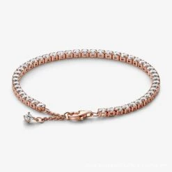 Simple Style Shiny Round Sterling Silver Zircon Tennis Bracelet In Bulk -Cheap Jewelry Store 1670968636497596416 1