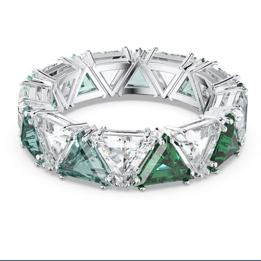 Original Design Round Copper Plating Inlay Artificial Gemstones Rings 6 Original Design Round Copper Plating Inlay Artificial Gemstones Rings - Image 4