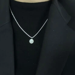 Elegant Sweet Geometric Sterling Silver Pendant Necklace In Bulk -Cheap Jewelry Store 1674247167717543936