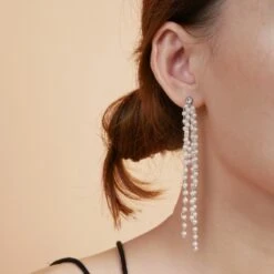 1 Pair IG Style Casual Tassel Pearl Imitation Pearl Drop Earrings -Cheap Jewelry Store 1674627499088285696 1