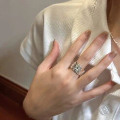 Simple Style Star Sterling Silver Rings In Bulk -Cheap Jewelry Store 1675759368571850752