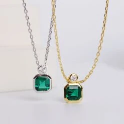 Elegant Square Sterling Silver Zircon Pendant Necklace In Bulk 11 Elegant Square Sterling Silver Zircon Pendant Necklace In Bulk -Cheap Jewelry Store 1675759601351528448 1