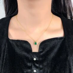 Elegant Square Sterling Silver Zircon Pendant Necklace In Bulk 10 Elegant Square Sterling Silver Zircon Pendant Necklace In Bulk -Cheap Jewelry Store 1675762499733032960