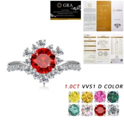 Simple Style Star Sterling Silver Inlay Moissanite Rings -Cheap Jewelry Store 1675841736301219840