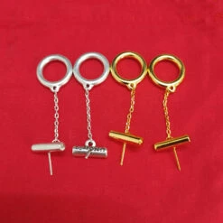 1 Pair Simple Style Artistic Round Tassel Plating Copper Silver Plated Drop Earrings -Cheap Jewelry Store 1676772608701501440 1