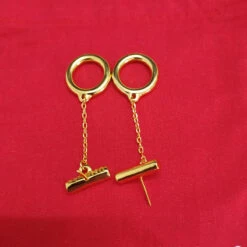 1 Pair Simple Style Artistic Round Tassel Plating Copper Silver Plated Drop Earrings -Cheap Jewelry Store 1676772612719644672