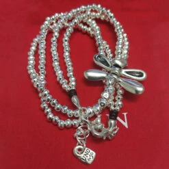 Retro Simple Style Dragonfly Copper Plating Silver Plated Bracelets Necklace -Cheap Jewelry Store 1676772634177703936