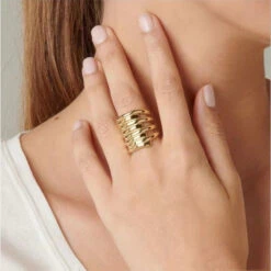 Simple Style Classic Style Solid Color Copper Layered Plating Silver Plated Rings -Cheap Jewelry Store 1676772654272614400