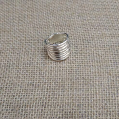 Simple Style Classic Style Solid Color Copper Layered Plating Silver Plated Rings -Cheap Jewelry Store 1676772676217212928