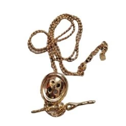 Retro Button Copper Plating Silver Plated Necklace -Cheap Jewelry Store 1676796343013740544