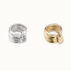 Streetwear Letter Lock Silver Plated Rings In Bulk -Cheap Jewelry Store 1676796356913664000