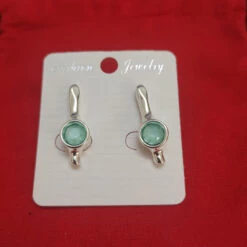 Retro Round Copper Plating Inlay Crystal Earrings Necklace -Cheap Jewelry Store 1676796391831244800